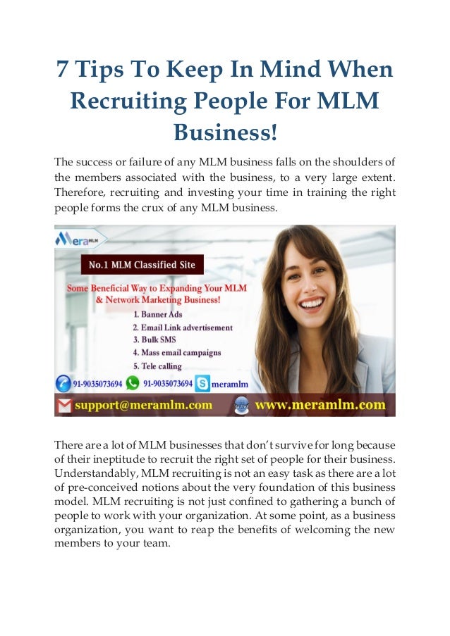 How to Effectively Promote Your MLM Business Online & Offline